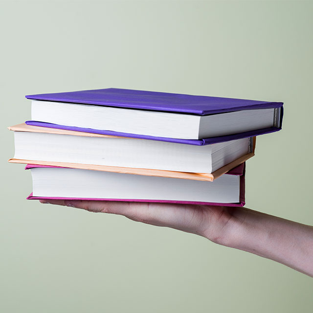 Stack of books